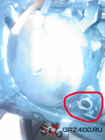Замена масла в мотоцикле kawasaki GPZ400